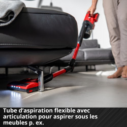 Aspirateur balai sans fil - TE-SV 18 Li-FLX-Solo 18 V - 2-en-1 - tube articulé - EINHELL 