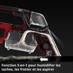 Nettoyeur de taches sans fil - TE-SCL 18/200 Li-Solo 18 V - réservoirs 2 x 200 ml - 3-en-1 - EINHELL 