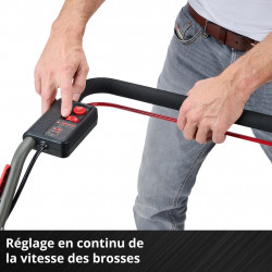 Ramasse-feuilles sans fil - GE-GC 18/55 Li E-Solo 18 V - largeur 55 cm - sac 100 L - EINHELL 
