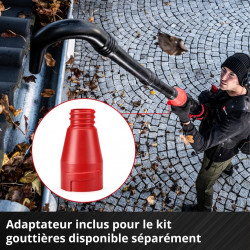Souffleur de feuilles dorsal sans fil - Professional GP-LB 36/280 Li E BL-Solo 36 V - 280 km/h - 1200 m³/h - EINHELL