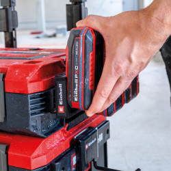Support pour batteries - E-Case - 3 batteries Power X-Change - charge 4 kg - EINHELL