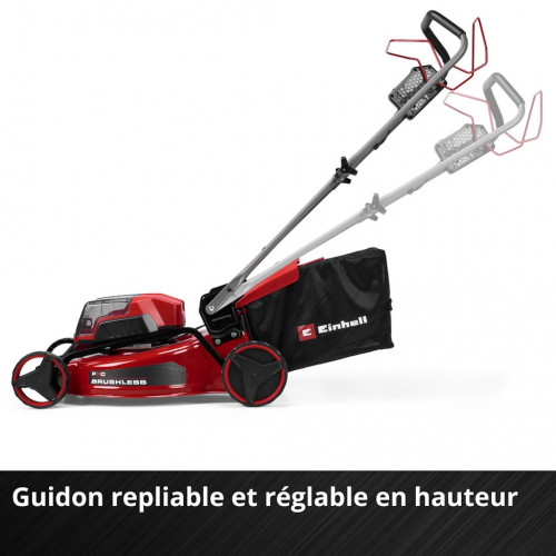 Tondeuse à gazon sans fil - GC-CM 36/51 S Li BL 36 V - 51 cm - 2 batteries 5,2 Ah - EINHELL 