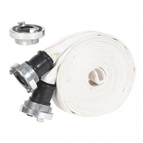 Tuyau de refoulement - 10 m - Ø 38 mm - raccords rapides - 10 bars - EINHELL 