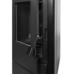 Poêle à granulés - AIRE King 10 - 9,89 kW - jusqu’à 245 m³ - réservoir 15 kg - noir - Eider Biomasa