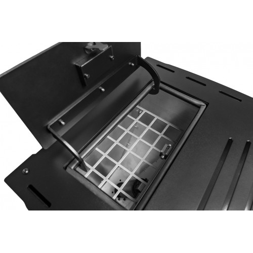 Poêle à granulés - AIRE King 10 - 9,89 kW - jusqu’à 245 m³ - réservoir 15 kg - noir - Eider Biomasa