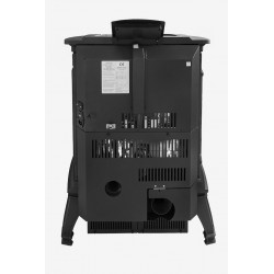 Poêle à granulés en fonte - AIRE Máxima Fundición - 10 kW - jusqu’à 230 m³ - réservoir 15 kg - Eider Biomasa