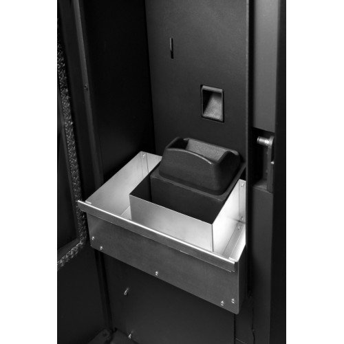 Poêle à granulés canalisable - AIRE Gyda Canalizada - 14,95 kW - jusqu’à 340 m³ - réservoir 15 kg - noir et blanc - Eider Biomasa