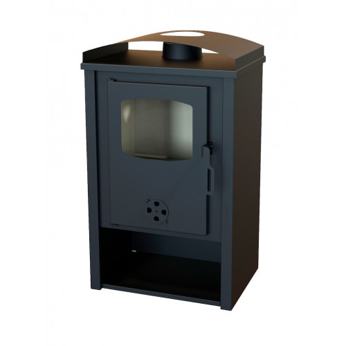 Poêle à bois - AIRE Niza 7 kW - rendement 78 % - volume chauffé 175 m³ - Eider Biomasa