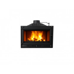 Foyer à bois double face - AIRE Hogar 90 - 12,7 kW - rendement 78 % - 315 m³ - Eider Biomasa