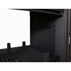 Foyer à bois double face - AIRE Hogar 90 - 12,7 kW - rendement 78 % - 315 m³ - Eider Biomasa