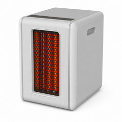 Chauffage électrique - BERO3 - triple technologie - 2000 W - 15 à 60 m² - Wi-Fi et télécommande de marque Ruby, référence: B10126200