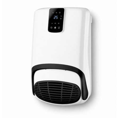 Radiateur soufflant mural type split - Ruby PT-1020 - 3 modes - minuterie 24 h - télécommande - Ruby