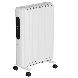 Radiateur à bain d’huile - Oria 2000 W - écran LED - thermostat digital - minuterie - Supra
