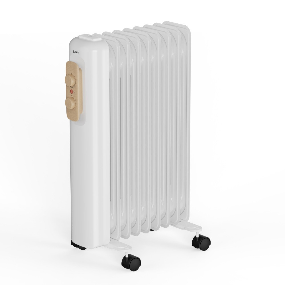 Radiateur À Bain D’huile Orion Thermostat Réglable Roulettes - vue 5