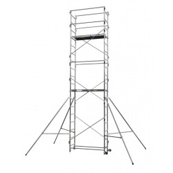 Échafaudage aluminium - Speed’Up XL - hauteur de travail 6,70 m - charge max. 150 kg de marque CENTAURE , référence: B10126900