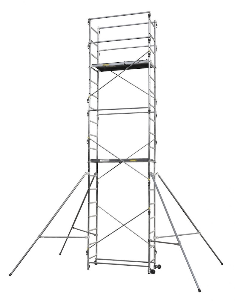 Centaure Échafaudage aluminium - Speed’Up XL - hauteur de travail 6,70 m - charge max. 150 kg