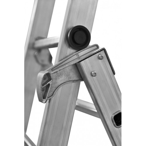 Échelle transformable 2 plans - PRT2 8+9 barreaux - hauteur d’accès max. 3,70 m - aluminium - CENTAURE 