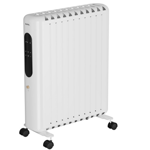 Radiateur à bain d’huile - Oria 2500 W - écran LED - thermostat digital - minuterie - Supra
