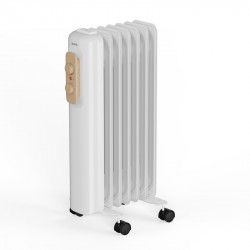 Radiateur à bain d’huile - Orion 1500 W - thermostat réglable - roulettes - Supra
