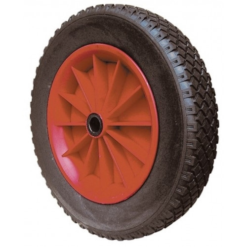 Roue gonflable - Ø 400 x 105 mm - roulement à rouleaux 20 x 75 mm - charge 200 kg - GUITEL POINT M