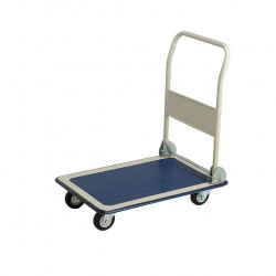 Chariot de manutention - Roulservice en acier peint 730 x 475 mm - dossier pliable - charge 150 kg de marque GUITEL POINT M, référence: B10128800