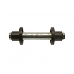 Axe en acier Altrad - 20 x 127 mm pour roue de brouette - entretoises et vis M10 incluses de marque GUITEL POINT M, référence: J10131700