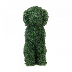 Chien topiaire artificiel - en buis synthétique - 61 cm - forme Labrador de marque Lm Green, référence: J10136000