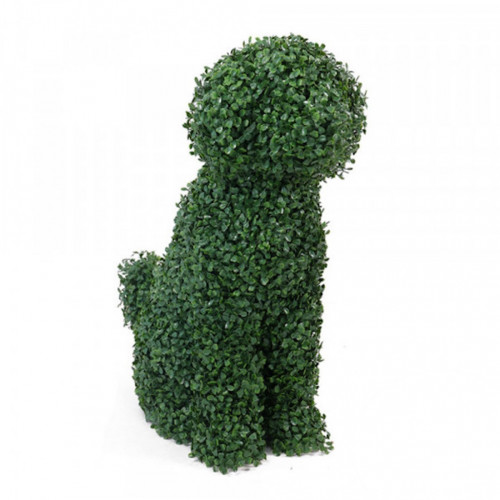 Chien topiaire artificiel - en buis synthétique - 61 cm - forme Labrador - Lm Green