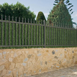 Haie artificielle - Super Deluxe 243 brins - rouleau 1x3 m - haute densité - Lm Green