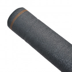 Brise-vue toile tissée - anthracite 1,20 x 10 m - occultation 95 % - 240 g/m² de marque Lm Green, référence: J10137000