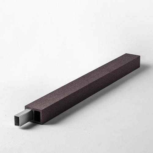 Pack de tasseaux décoratifs - BRISEO 60 x 42 mm - Bois composite et aluminium - 6,8 m linéaires - LAMEO