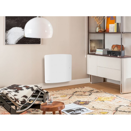 Radiateur électrique - DYNAFLO - Inertie fluide Actifluide® - 2000 W - Horizontal - Blanc - Connecté - Noirot