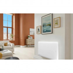 Radiateur électrique - DYNAFLO - Inertie fluide Actifluide® - 2000 W - Horizontal - Blanc - Connecté - Noirot