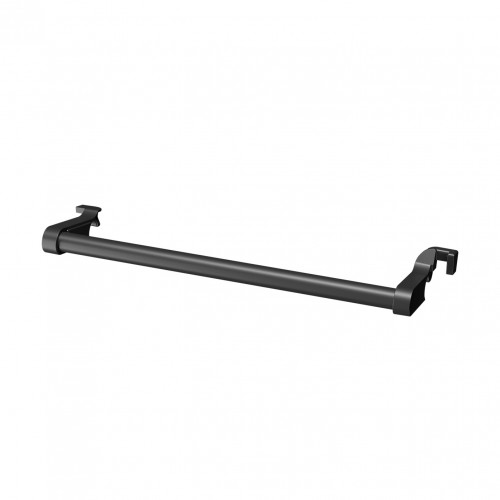 Barre porte-serviettes basculante - NOIROT - Compatible FLOBAIN et ACTIBAIN - Noir - Fixation par clips sans outil - Plastique A - Noirot