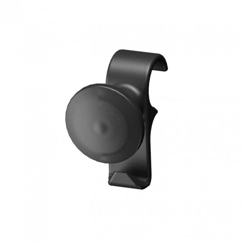 Lot de 2 patères pour sèche-serviettes - RÉGLETTE - Compatible ACTIBAIN et FLOBAIN - Noir - Fixation par clips - Amovibles - Noirot