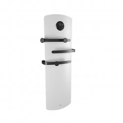 Sèche-serviettes électrique - ANURI 2 XL - Avec soufflerie - 1700 W - Vertical - Blanc - Programmable - Connecté - Fonction Boos de marque Noirot, référence: B10141900