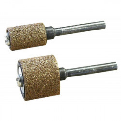 Tambour abrasif carbure de tungstène Ø 9 mm + support - MAXICRAFT