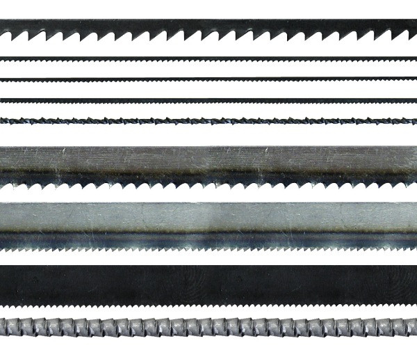 5 lames de scie 130 mm pour métaux