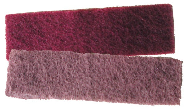 2 textures nylon abrasives (fin - très fin)