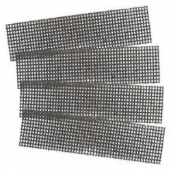 4 mailles abrasives carbure silicium (grain 180 - 320) de marque MAXICRAFT, référence: B1799700