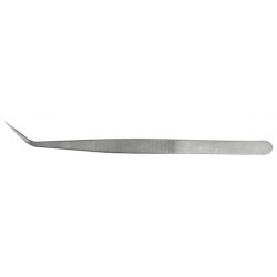 1 brucelle bec coudé pointu 150 mm de marque MAXICRAFT, référence: B1800100