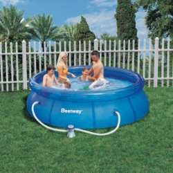 Piscine Ronde "Fast Set" Ø305 x 76 cm + filtre - BESTWAY