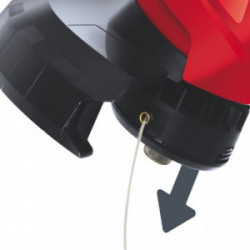 Coupe-bordures électrique – GC-ET 3023 – Largeur de coupe 23 cm – Avance du fil par frappe au sol - EINHELL 