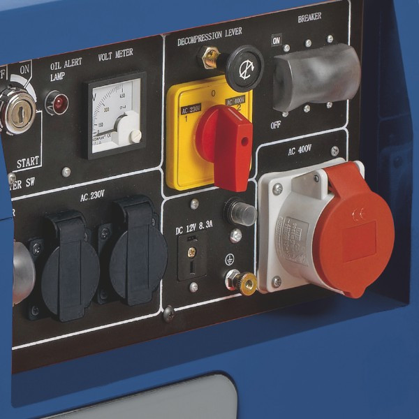 Einhell Diesel Stromerzeuger Bt-pg 5000 Dd Einhell Générateur d'electricité BT-PG 5000 DD