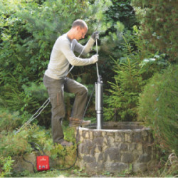 Pompe de forage – GC-DW 1300 N – Débit 5 000 l/h – Profondeur 65 m - EINHELL 