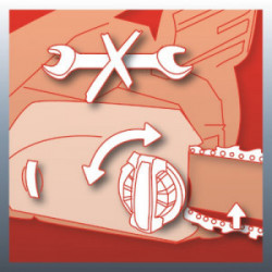 Tronçonneuse électrique – GH-EC 1835 – 1800 W – Guide 35 cm – Chaîne OREGON - EINHELL 