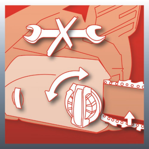 Tronçonneuse électrique – GH-EC 1835 – 1800 W – Guide 35 cm – Chaîne OREGON - EINHELL 