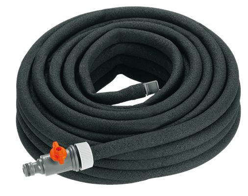 Tuyau d'arrosage micro-poreux 20 m + régulateur + Raccord