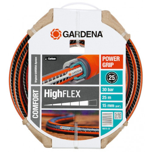 Tuyau d'arrosage HighFlex Ø 15 mm - 25 m - GARDENA