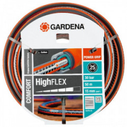 Tuyau d'arrosage HighFlex Ø 15 mm - 50 m de marque GARDENA, référence: J1887000